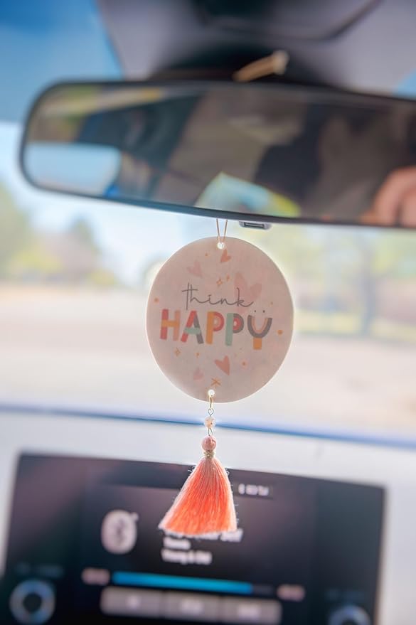 Karma Air Freshener Think Happy Leather