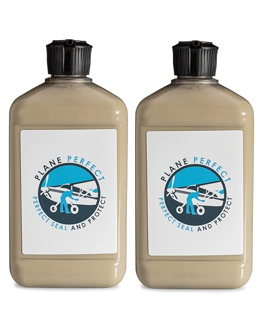 Plane Perfect Seal and Protect Aircraft Sealant - Aerospace Grade UV Paint Protectant - High Gloss - Long Lasting 12 Month Protection | 12 oz