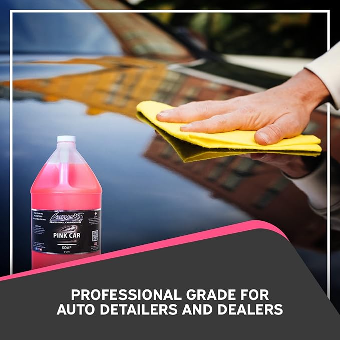 LANE'S Car Cleaning, Car Wash Soap The Perfect Shampoo for Auto, Exterior Care Products, High Foaming with Gentle Formula, Gallon