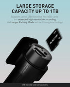 BlackVue DR770X-2CH II 64GB Dash Cam – Dual Full HD Front & Rear, Enhanced Visual Clarity, Fast Boot, USB-C Install, Effortless Video Playback via Wi-Fi, Cloud Remote Access, Smart Parking Mode