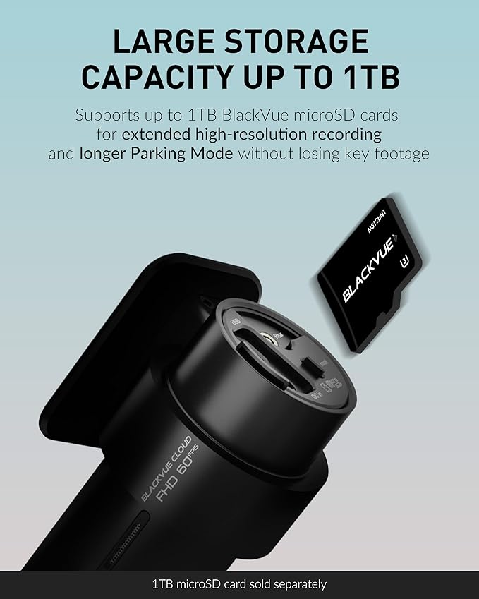 BlackVue DR770X-2CH II 64GB Dash Cam – Dual Full HD Front & Rear, Enhanced Visual Clarity, Fast Boot, USB-C Install, Effortless Video Playback via Wi-Fi, Cloud Remote Access, Smart Parking Mode