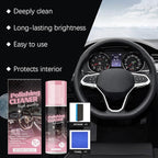 3Pcs Car Interior Cleaner,Polishing Cleaner Car Interior,All Purpose Interior Detail Spray, All Purpose Cleaner for Rubber, Leather