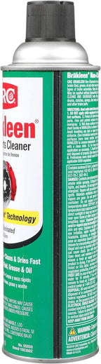 CRC (05050-12PK) Brakleen Non-Chlorinated Brake Parts Cleaner with PowerJet Technology - 14 oz., (Pack of 12)