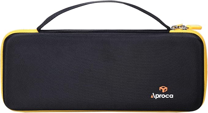 Aproca Case Compatible with Fanttik Slim V8 Apex / V8 Mate / V10 Apex / V10 Mate Cordless Car Vacuum, Portable Hard Storage Bag for Accessories -Black (Case Only)