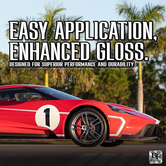 Blackfire Pro Ceramic Paint Coating Black Edition | 9H Formula for Maximum Durability | 5 Years Protection, Water Sheeting & Brilliant Shine | Safe on Vinyl Wraps & PPFs | BF-190 | 50 ml