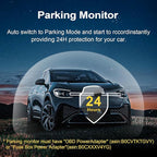 Mangoal STARVIS 2 Front 4K HDR Dash Cam IMX678, Fit for Ford Bronco 2025 2026(Model B), 5GHz WiFi, GPS, Support 512GB Max(Additional Purchases)