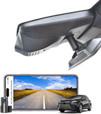 Front 4K & Rear 1080p Dash Cam Custom Custom for Lexus RX 2023 2024 2025 2026(Model C),RX 350 350h 450h 500h Premium Luxury F Sport etc,OEM Look,UHD 2160P Video,Parking Mode,WiFi & App,128GB Card