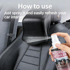 Professional Car Interior Detailer Spray - Multi-Surface Cleaner for Leather, Dash & Plastic - Surface Restoration & Protective Barrier - Non-Greasy Matte Finish (2)