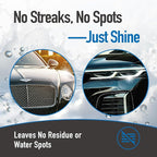 Nanoskin NANO SUDS Foaming Car Wash Shampoo 5 Gallons - Works with Foam Cannon, Foam Gun, Bucket Washes, Car Soap for Pressure Washer | Safe for Cars Trucks, Motorcycles, RVs & More | Fruity Scented, 640 Fl Oz (Pack of 1), Blue
