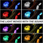 Interior Car LED Strip Lights with APP Control, RGB Ambient Lighting Kit with 118 inches Fiber Optic, 16 Million Colors Music Sync LED Vehicle Cigarette Lighter Neon Strip