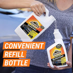 Armor All Original Protectant Spray and Refill, Interior Car Cleaner with UV Protection Against Cracking and Fading, 28 Fl Oz Bottle, 64 Fl Oz Refill