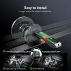 Esoulk Vent Magnetic Phone Holder, MagSafe-Compatible Phone Mount with Car Air Vent Clip, Strong Magnetic Car Mount for iPhone, Compact Car Cell Phone Holder Vent Accessories
