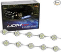 iJDMTOY Brabus Style 90-LED Under Car Foot Area Illumination LED Puddle Lights, Xenon White