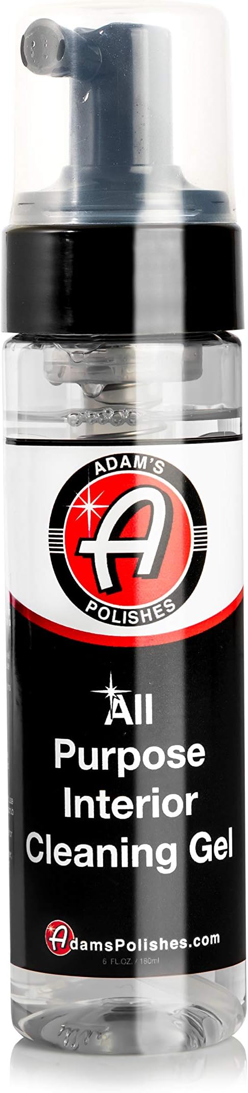 Adam's All Purpose Interior Cleaning Gel - Car Interior Cleaning For Interior Detailing Leather Seats, Vinyl Carpet, Upholstery, Plastic & Rubber Surfaces