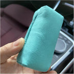 Car Detailing Suede Sponge Applicator Use with Ceramic Coating for Cars Paint, Metal, Plastic Trim, Rubber & Glass(20 PCS Green)