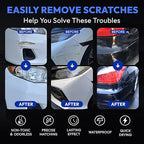 2026 New Upgraded Car Scratch Remover, Scratch and Swirl Remover for Vehicles Blemishes, Non-Toxic Car Paint Scratch Repair, Polishing & Waxing Kits with Buffer Pad, Microfiber Towel (1)