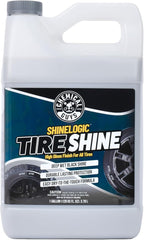 Chemical Guys Shine Logic Tire Shine (128 oz) Premium High-Gloss Tire Dressing for Deep Black Shine, Restores Faded Rubber, Enhances Appearance, Protects Against Fading and Cracking