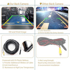 Rear View Camera, w/Tailgate Handle, Compatible with 2005-2014 Ford F150, 2008-2016 F250 F350 F450 F550 Super Duty, 2007-2010 Explorer, 170° Viewing Angle, Backup Camera Kit, Back Up Reverse Camera