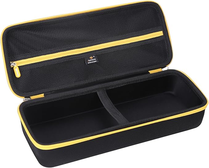 Aproca Case Compatible with Fanttik Slim V8 Apex / V8 Mate / V10 Apex / V10 Mate Cordless Car Vacuum, Portable Hard Storage Bag for Accessories -Black (Case Only)