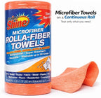 Rolla-Fiber Towels – Microfiber Washable Roll of Tearable Towels, Soft & Lint-Free, Reusable Up to 50 Washes – Like Paper Towels for Cleaning & Detailing