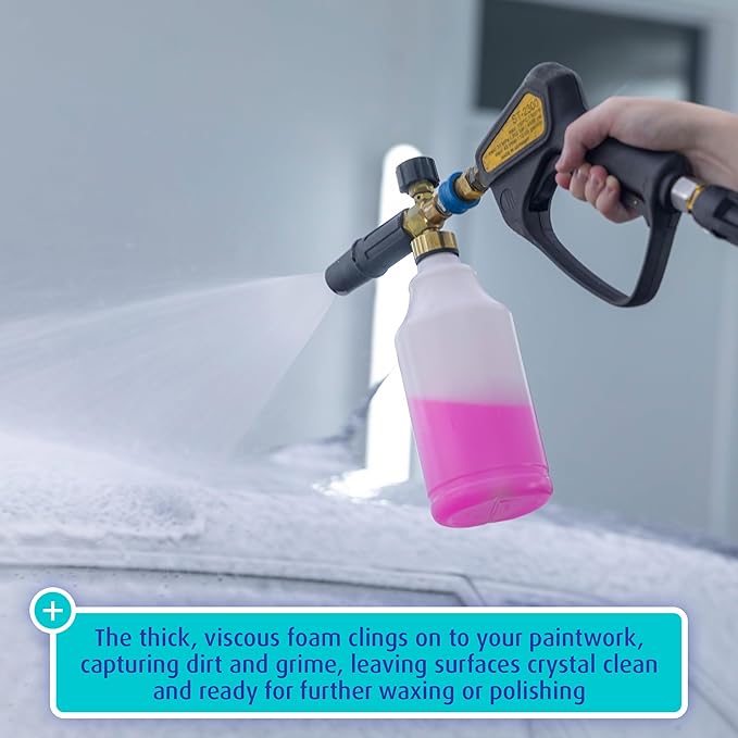 Triplewax Snow Foam Car Wash Soap 169 fl oz High-Foam Pre-Wash Shampoo for Foam Cannons and Pressure Washers Touchless Car Wash for Cars, Trucks and SUVs