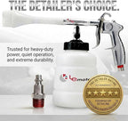 LE LEMATEC Car Foam Cleaning Gun with Brush - High-Pressure Tool for Interior Detailing | Professional Car Wash Equipment for Upholstery, Carpet & Surface Cleaning (LE-WT-0100US)