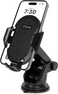 iHome Car Mount, Dashboard/Windshield/Vent Mount, Swivel Neck, Silicone Grip, Adjustable Mount Arm with Suction Cup Base (Extendable Car Mount)