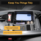 LFOTPP for Mazda CX-50 Center Console Organizer - 2023 2024 2025 2026 Mazda CX-50 Middle Armrest Storage Tray Insert, OEM Fit, Non-Slip Waterproof 6PCS Mazda CX-50 Hybrid Interior Accessories