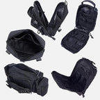 Universal Tactical Seat Back Organizer Vehicle Molle Panel Organizer Storage Bag with 5 Detachable Molle Pouch for All Vehicel Such as Jeep,Truck,SUV, Car, Ford,Chevy etc