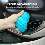 PULIDIKI Car Cleaning Gel for Car Cleaning Putty Car Slime for Cleaning Car Detailing Putty Detail Tools Car Interior Cleaner Car Cleaning Kits Car Accessories Blue Yellow (2Pack)
