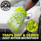 Chemical Guys CWS_301_16M Car Wash Starter Bundle - Citrus Wash & Gloss Foaming Car Wash Soap, 16 oz, Citrus Scent + Green Chenille Wash Mitt (2 Items) Works on Cars, Trucks, SUVs, RVs & More