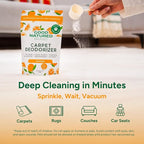 Good Natured Brand | Carpet Deodorizer & Freshener Powder | 31 oz Pet Odor Eliminator for Strong Odor & Pet Urine | Fresh Natural Sweet Orange Scent | Safe for Homes with Pets