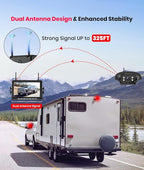 RV Backup Camera for Furrion pre-Wired System Pre-Wired:7" HD 1080P Video Recording Split Screen Rear View Camera,170°Wide Angle with IR Night Vision Back up Camera for RVs Campers and Trailers