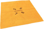 Autofiber [Quadrant Wipe] Premium Coating Leveling Towel (16"x16") 10 Pack (Orange)