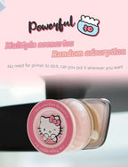 Kitty Magnetic Vacuum Phone Holder, 360° Rotating Pink Magnetic Car Mount, Cute Cat Rotating Holder, Suitable for Cars, Mirrors, Gyms, Kitchens, Hands-Free Portable Phone Holder