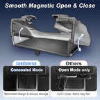 Hidden Under Screen Storage Box for Tesla Model Y(2025-2026) & Model 3 (2024-2026) – Openable Center Console Organizer with Anti-Slip Pad, Tesla Accessories