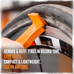 Tru-Tension | Tire Monkey | Tire Lever | Only One Tool Needed to Change Any Tire | Bicycle Tools & Accessories