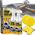 Car Interior Foam Refinisher Cleaner, All Around Master Foam Cleaner, Multi Purpose Foam Cleaner for car, All Purpose Rinse Cleaning Foam, Foam Cleaner All Purpose for Car and Kitchen (2PCS)