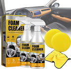 Car Interior Foam Refinisher Cleaner, All Around Master Foam Cleaner, Multi Purpose Foam Cleaner for car, All Purpose Rinse Cleaning Foam, Foam Cleaner All Purpose for Car and Kitchen (2PCS)