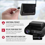 Cobra Smart Dual View Front and Rear Dash Cam (SC 250R) – True 4K Resolution, 360 Alerts, Parking Live View, Incident Reports, Emergency MayDay, 32 GB SD Card Included, CarPlay & Android Auto