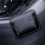 Car Side Pocket Organizer, Auto Seat Pockets PU Leather Pen Phone Holder Tray Pouch Used for Car Door, Window, Console, Seat -Fits to Organize Document, Registration, Notepad, Gadgets, Pen