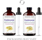 Majestic Pure Essential Oil with Glass Dropper - 100% Pure and Natural - Essential Oils for Diffuser, Aromatherapy, Soap and Candle Making, Frankincense Essential Oil, Frankincense Oil, 4 Fl Oz