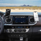 Kaishengyuan Wireless Charger Magnetic Vent Phone Mount Compatible with Tacoma 2016-2023 and 2014-2021 Toyota Tundra, 3rd Gen Tacoma Cell Phone Cradles with 20x Super Strong Magnet Phone Holder