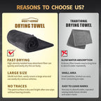 2-Pack Microfiber Car Drying Towel – Extra Large 24” x 36”, Streak-Free, Scratch-Free, and Ultra-Absorbent for Effortless Car Detailing