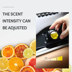 Car Air Freshener Vent Clips, 8 Pack, Provides Long-Lasting Scent, Up to 240 Days, Odor Eliminator (Citrus)