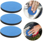 GLEAVI 5pcs Windshield Scratch Remover Kit Automotive Glass Polishing Pads for Quick Repair of Scratches Car Windows Includes Mesh Sanding Discs for DIY Use