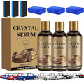 Crystal Serum Ceramic Coating, Advanced Graphene Ceramic Coating For Cars, 9h Graphene Coating For Auto Detailing, Crystal Coating For Car Paint Protection (3PC)
