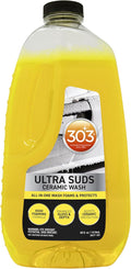 303 Products Ultra Suds Ceramic Car Wash Soap – Ceramic Coating for Cars with Foaming Formula, Enhanced Gloss & Shine Protectant, 48 fl. oz. (30277)
