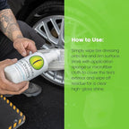 Dinowax - Tire Dressing, Tire Shine, Tire, Vinyl, and Rubber Dressing, Tire and Wheel Care Products, 32 Oz