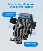 Cup Phone Mount for Car, Cup Holder,Universal Cup Phone Cradle Holder with Long and Adjustable Neck, Fits iPhone/Samsung/Motorola/Google/LG/TCL & 4.0-7.0 Inch Smartphones